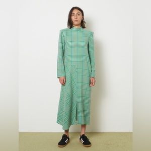 Tibi Sterling Plaid Dress - sample